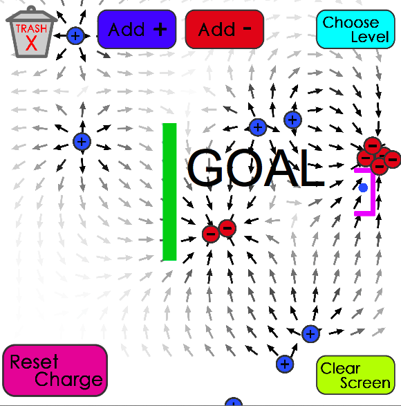 Put the Charge in the Goal (Electric Field Hockey)