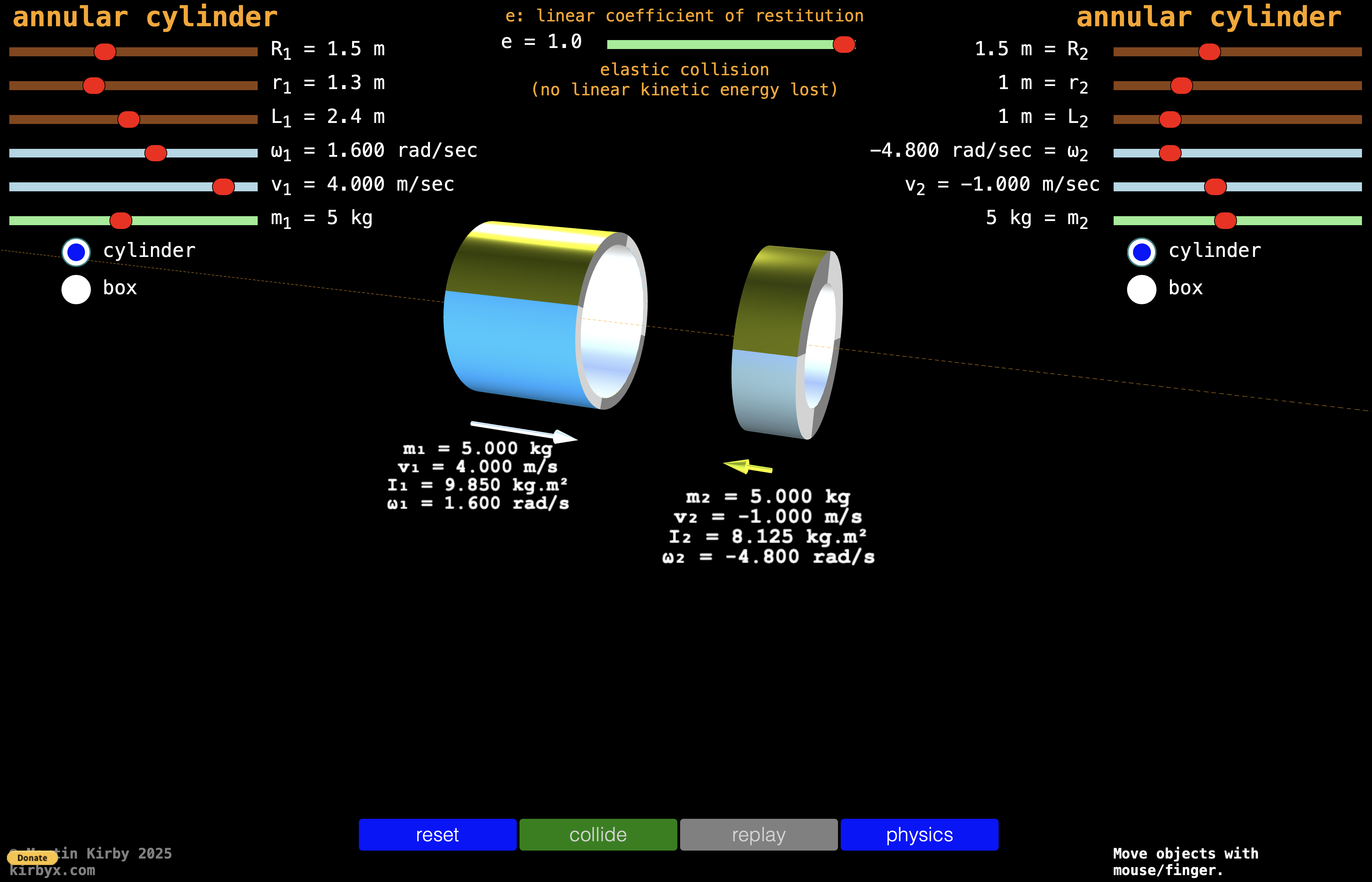 Collisions and Rotation