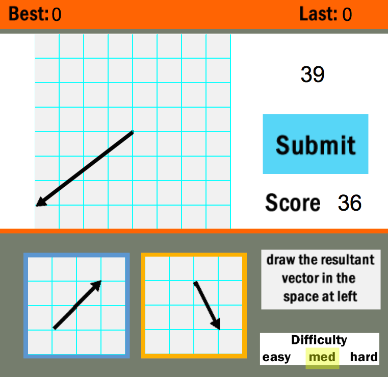 Vector Guessing Game