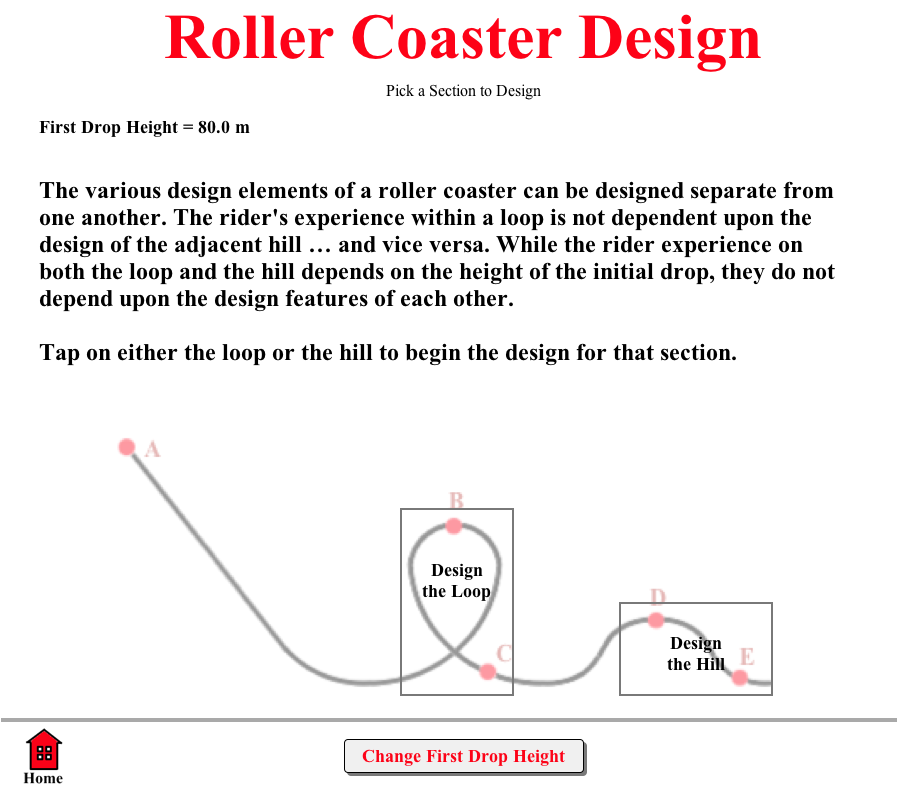 Roller Coaster Design