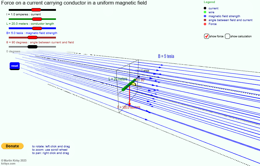 Magnetic Field Sim (Kirby)