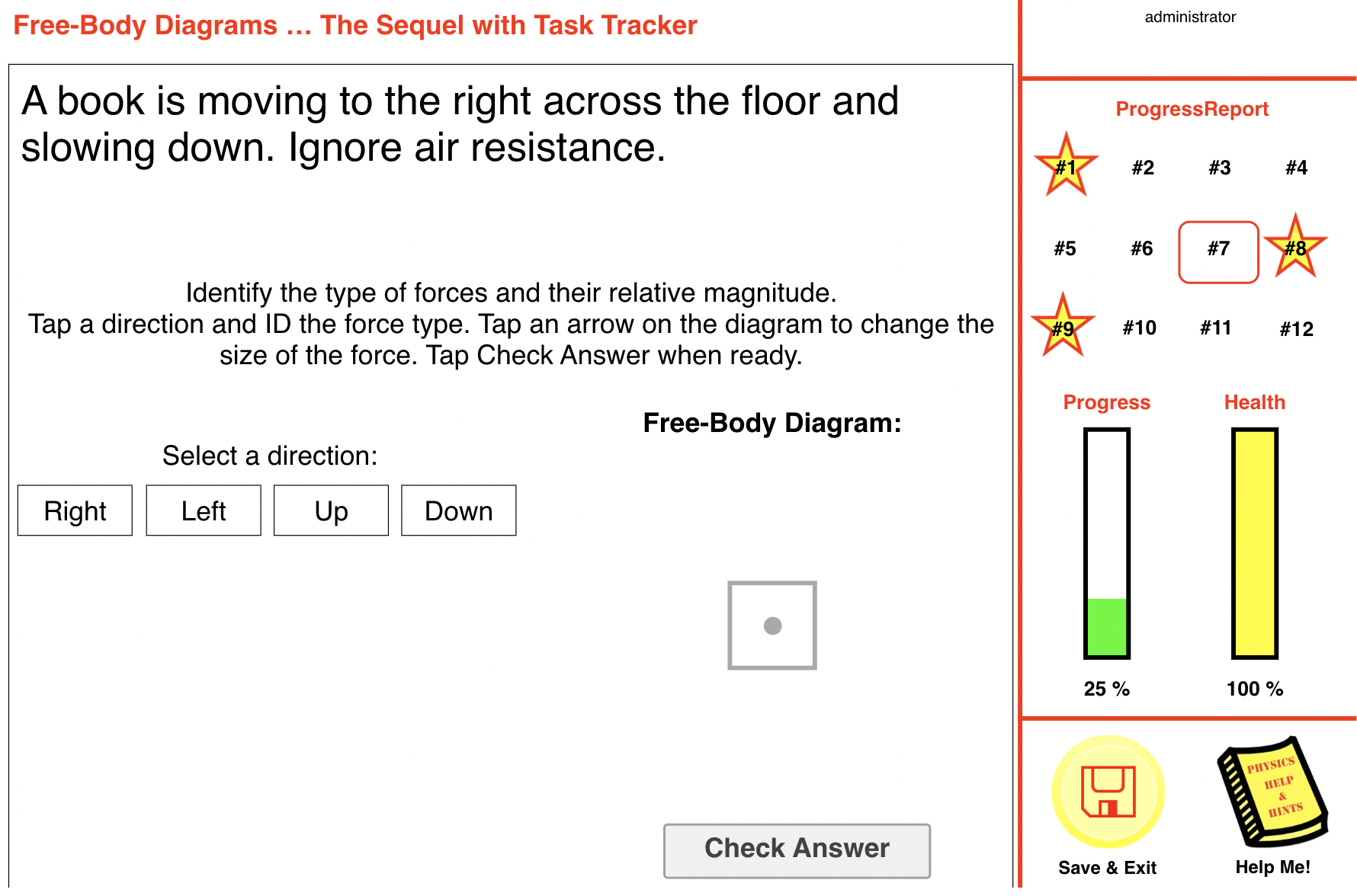 Free-Body Diagrams…The Sequel