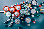 An assortment of different battery brands, types, and sizes.